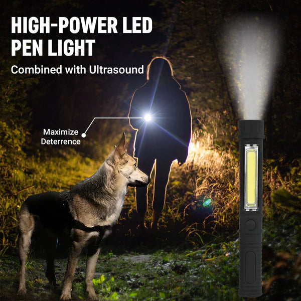 Tiworld™ AI Ultrasonic Dog Repeller Penlight 🔦🔦
