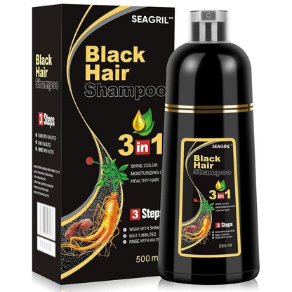 SEAGRIL™ Natural Ginger Black Hair Dew Smoothing Shampoo (Limited Time SALE - 50% OFF)