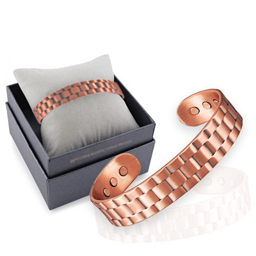 Menheal™ Pure Copper Magnetic Therapy Bioion Bracelet